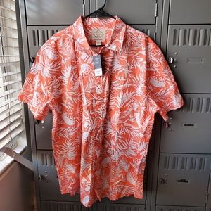 Summer Hawaiian button down shirt size xxl